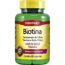 BIOTINA +VITAMINAS 60CPS 585MG MAXINUTRI