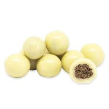 DRÁGEA DE CROCANTE CHOCOLATE BRANCO (100g)