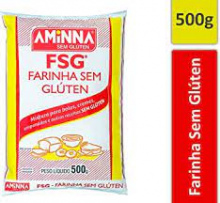 FARINHA SEM GLÚTEN AMINNA (500g)